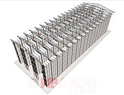 Самонесущие стеллажи 15